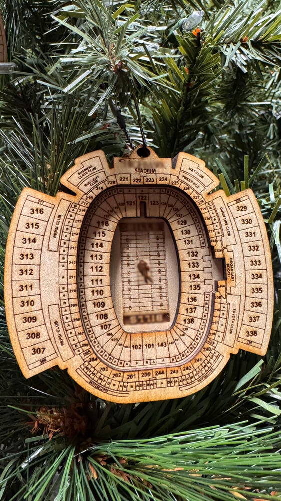 Classic 1974-2025 Buffalo Football Stadium Ornament - Christmas Gift Holiday Xmas Sports