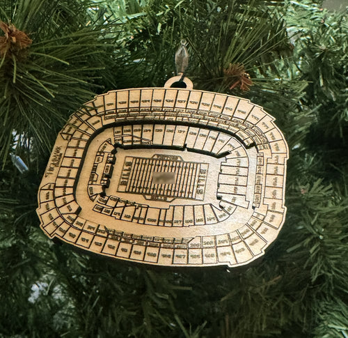 2026 New Buffalo Football Stadium Ornament - Christmas Gift Holiday Xmas Sports